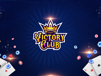 Victory Club brand brandidentity branding casino club company design font identity logo logotype typography