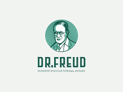 Dr.Freud - Psychological help online brand brandidentity branding company design font identity logo logotype typography