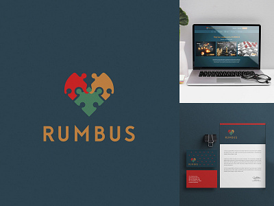 Rumbus brand brandidentity branding brandmark design flatdesign font graphic design graphicdesign identity illustration logo logoinspiration logomark logotype simple typography vector