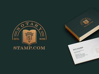 Notary_stamp.com brand brandidentity branding brandmark design font graphic design identity illustration illustrator logo logodesigner logoinspiration logomark logotype simple vector