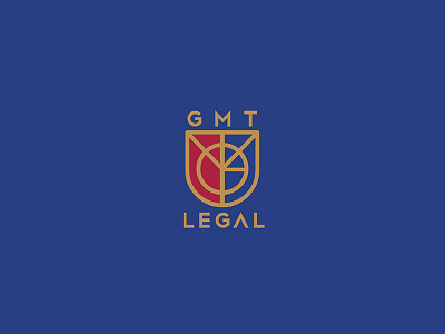 GMT Legal - law firm brand branding firm gmt law legal logo logotype