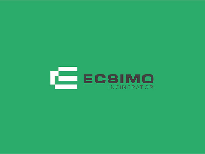 Ecsmo agency brand brandidentity branding company design ecsimo font icon identity illustration incinerator logo logotype typography vector