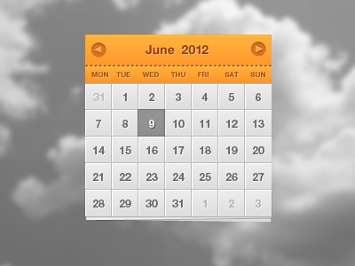 Calendar calendar date freelance interface paper time ui user