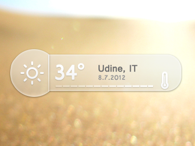 Weather widget