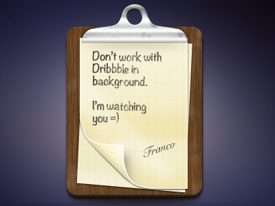 Message from my boss... by Giulio Magnifico on Dribbble