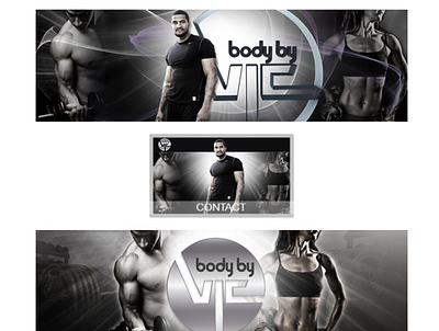 BODY BY VIC DIGITAL BANNERS