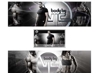 BODY BY VIC DIGITAL BANNERS