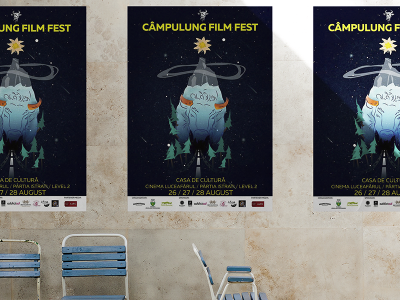 Campulung Film Fest bison edelweiss festival film vector