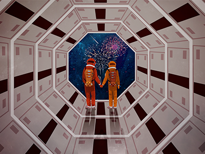 A Space Odyssey + Fight Club