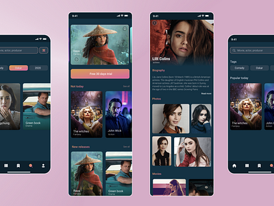 Online cinema app