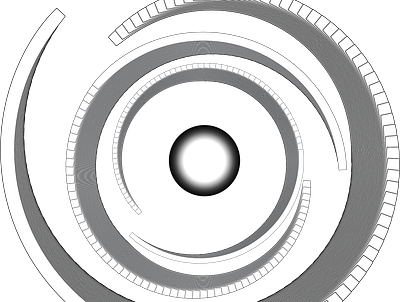 A Pupil Dilating during a Grip Drop - anime branding cartoon circle circles concept dope art eye eyeball graphic design illustration radial the diamond riot tony jose matos tonyjmatos video game