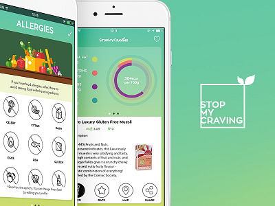 StopMyCraving craving design food foodapp iosapp