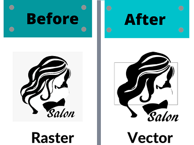 salon vector tracing adobe ilustrator design graphics design logo pentool vector vector tracing vector tracing logo