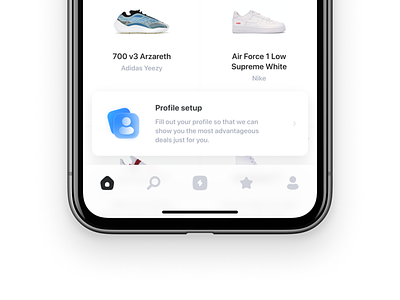 Snip Icons (Tab Bars) app banner home page icons icons set ios sneakers tab bars