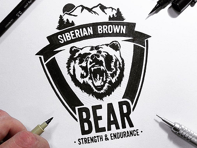 Siberian Brown Bear: Strength & Endurance