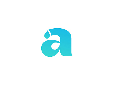 Logo for Waterly - Water reminder app