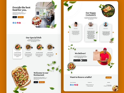 Restaurant Website Design