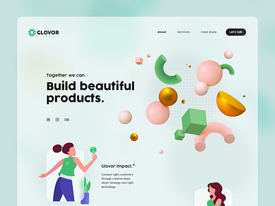 Glovor - home page