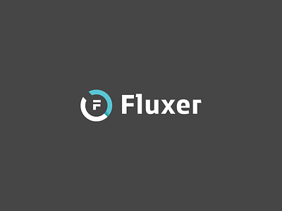 Fluxer.io branding identity logo design logo design branding logo designer