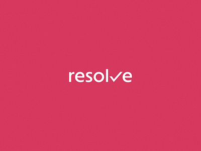 Resolve branding design flat identity logo logo design logo design branding minimal