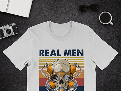 Scuba Diving Real Men Amazing Shirt diving marinelife nature ocean padi scuba scubadive scubadiver scubadiving scubagirls sea underwater underwaterlife underwaterphoto underwaterphotography