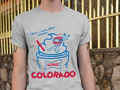 Sonic Drive In State Colorado T Shirt