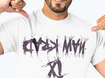 Stylish Dark Man X  Shirt