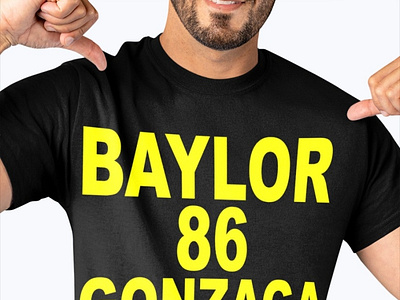 Baylor 86 Gonzaga 70 T Shirt