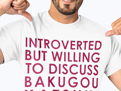 Willing To Discuss Bakugou Katsuki Trending Shirt