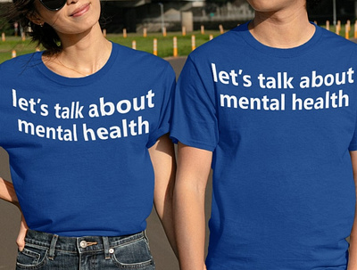 Let's Talk About Mental Health T Shirt emotionalintelligence emotions selfcare selflove