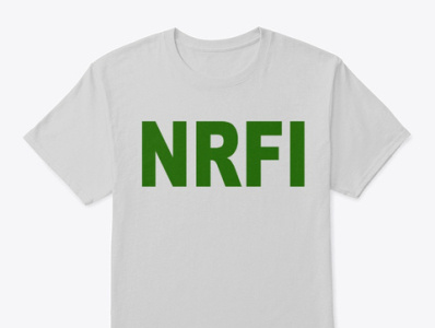NRFI Logo 2021 T Shirts diamondbacks mlb nrfi nrfifam nrfination parlay angels
