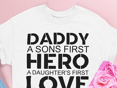 Daddy A Sons First Hero A Daughter's First Love birthday dad daddy dadlife family father fatherandson fatherdaughter fathers fathersday fathersdaygift fathersdaygiftideas fathersdaygifts gift giftideas gifts handmade happyfathersday love