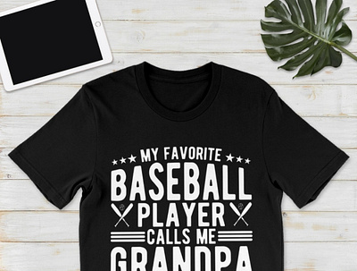 My Favorite Baseball Player Calls Me Grandpa Shirt baseballgrandpa daddy dadlife dadshirt father fatherandson fatherdaughter fathers fathersday fathersdaygift fathersdayshirt happyfathersday pa poppy tshirt