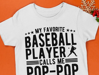 My Favorite Baseball Player Calls Me Poppop Shirt baseballpoppop daddy dadlife dadshirt father fatherandson fatherdaughter fathers fathersday fathersdaygift fathersdayshirt happyfathersday pa poppy tshirt