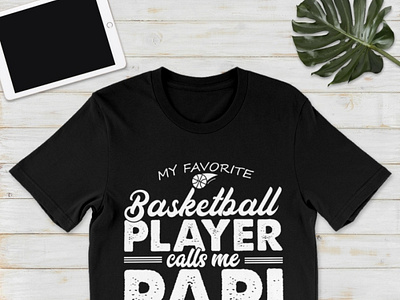 My Favorite Basketball Player Calls Me Papi Shirt basketballpapi daddy dadlife dadshirt father fatherandson fatherdaughter fathers fathersday2021 fathersdaygift fathersdayshirt fathersdaytshirt happyfathersday pa tshirt