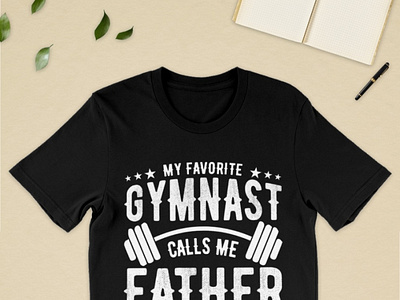 My Favorite Gymnast Calls Me Father T Shirt