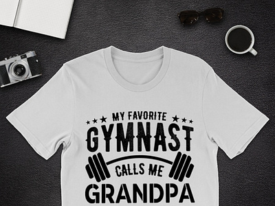 My Favorite Gymnast Calls Me Grandpa T Shirt