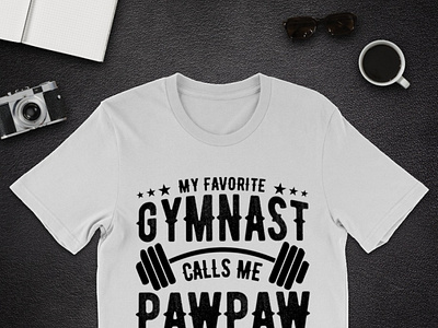 My Favorite Gymnast Calls Me Pawpaw T Shirt