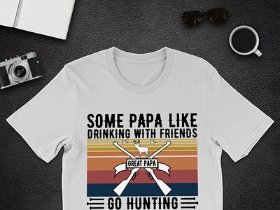 Some Papa Like Drinking With Friends Great T Shirt