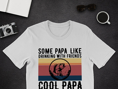 Some Papa Like Drinking With Friends Cool Shirt daddy dadlife dadshirt father fatherandson fatherdaughter fathers fathersday2021 fathersdaygift fathersdayshirt fathersdaytshirt fishingpapa happyfathersday pa tshirt