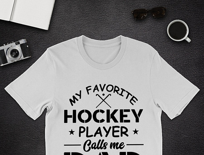 My Favorite Hockey Player Calls Me Dad T Shirt daddy dadlife dadshirt father fatherandson fatherdaughter fathers fathersday2021 fathersdaygift fathersdayshirt fathersdaytshirt happyfathersday hockeydad pa reelcoolfather tshirt