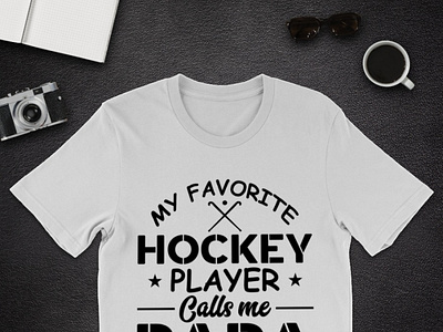 My Favorite Hockey Player Calls Me Papa T Shirt
