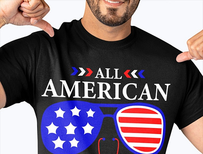 All American CMA 4th Of July Patriotic T-Shirt happyindependenceday