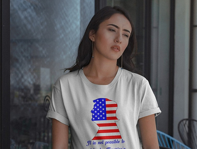 It Is Not Possible To Celebrate America's T-Shirt makeamericahateagain