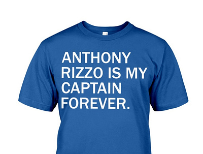 Anthony Rizzo Captain Forever T-Shirt chicagobulls