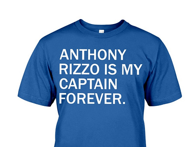 Anthony Rizzo Captain Forever T-Shirt