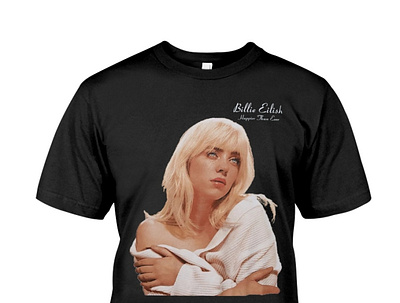 Happier Than Ever Billie Merch T-Shirt happierthanever