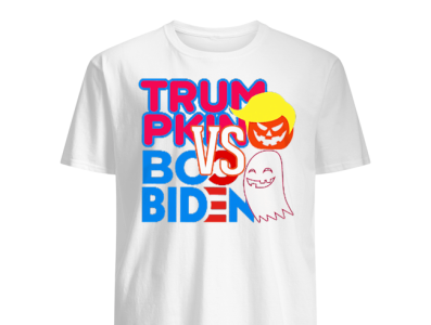 Funny Trumpkin Vs Biden Halloween Merch T-Shirt biden vs trump horrormovies