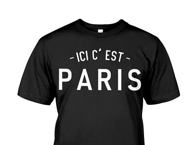 Ici C'est Paris Lionel Messi Black T-Shirt