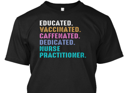 Vaccinated Nurse Practitioner T-Shirt